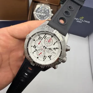 Breitling Borracha 44MM Bateria