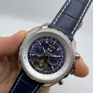 Breitling Couro 46MM Automatico