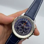 Breitling Nativimer Couro 41MM Bateria