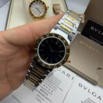 Bvlgari Aço 33MM Bateria