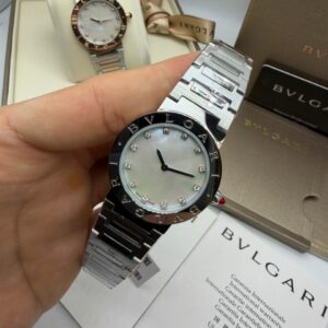 Bvlgari Madriperola Pedra 33MM Bateria