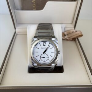 Bvlgari Octo 40MM Automatico Vidro Safira