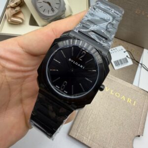 Bvlgari Octo 40MM Bateria Vidro Safira