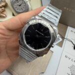 Bvlgari Octo 40MM Bateria Vidro Safira
