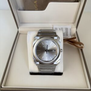 Bvlgari Octo 40MM Bateria Vidro Safira