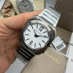 Bvlgari Octo 40MM Bateria Vidro Safira