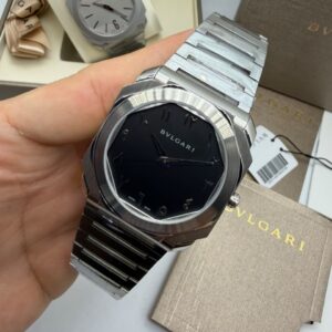 Bvlgari Octo 40MM Bateria Vidro Safira