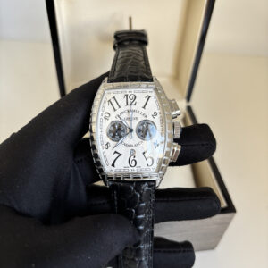 Franck Miller Casablanca Caixa Prata 40MM Bateria