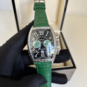 Franck Miller Casablanca Caixa Prata 40MM Bateria