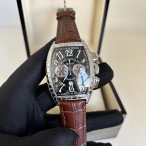 Franck Miller Casablanca Caixa Prata 40MM Bateria