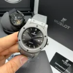 Hublot 44MM Automático Couro