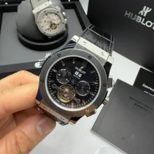 Hublot 44MM Automático Couro