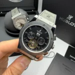 Hublot 44MM Automático Couro