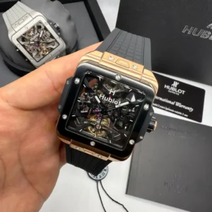 Hublot Borracha Esqueleto 44MM Automatico