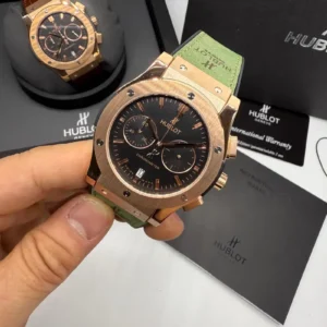 Hublot Classic Fusiona 42MM Bateria Couro