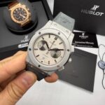 Hublot Classic Fusiona 42MM Bateria Couro