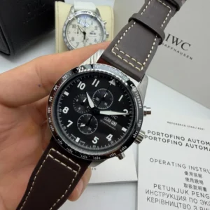 Iwc Borracha 43MM Bateria