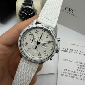 Iwc Borracha 43MM Bateria