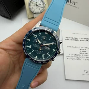 Iwc Borracha 43MM Bateria