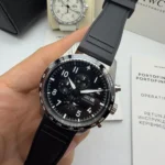 Iwc Borracha 43MM Bateria