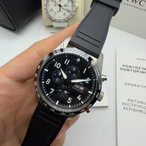 Iwc Borracha 43MM Bateria