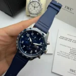 Iwc Borracha 43MM Bateria