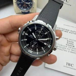 Iwc Borracha 44MM Bateria