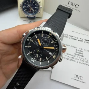 Iwc Borracha 44MM Bateria