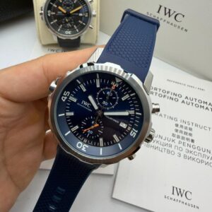 Iwc Borracha 44MM Bateria