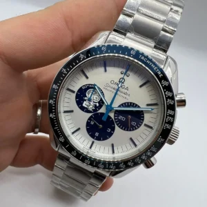 Omega Speedmaster Snoopy Aço 43MM Bateria
