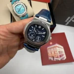 Patek Philippe Nautilus Couro 40MM Automático