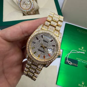 Rolex Cravejado 40MM Automatico