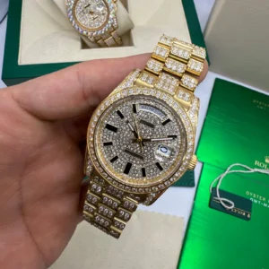 Rolex Cravejado 40MM Automatico