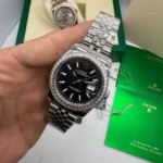 Rolex Datejust Aro Pedra 40MM Automatico