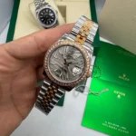 Rolex Datejust Aro Pedra 40MM Automatico