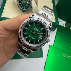 Rolex Datejust Green 41MM Automatico