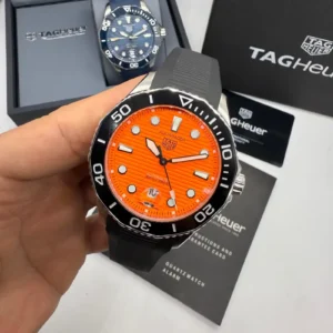 Tag Heuer Aquarece Borracha 41MM Automatico
