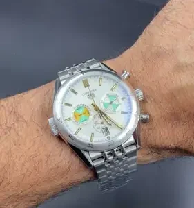 Tag Heuer Carrera Aço 43MM Bateria