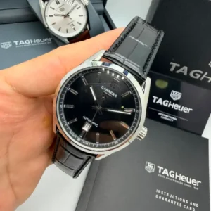 Tag Heuer Carrera Couro Calibri 5 41MM Automatico