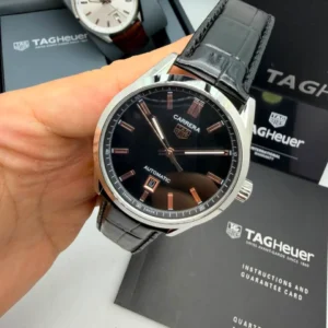 Tag Heuer Carrera Couro Calibri 5 41MM Automatico