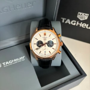 Tag Heuer Carrera Couro Calibri Heuer 2 43MM Bateria