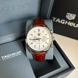 Tag Heuer Carrera Couro Calibri Heuer 2 43MM Bateria