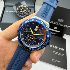Tag Heuer F1 Kimi Borracha 43MM Bateria