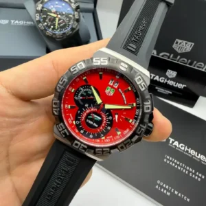 Tag Heuer F1 Kimi Borracha 43MM Bateria