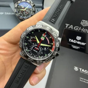Tag Heuer F1 Kimi Borracha 43MM Bateria