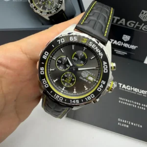 Tag Heuer Senna Couro 42MM Bateria