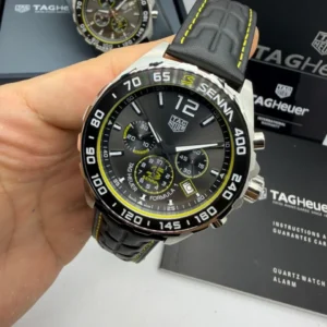 Tag Heuer Senna Couro 42MM Bateria