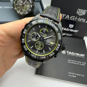 Tag Heuer Senna Couro 42MM Bateria