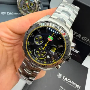 Tag Heuer Senna F1 Aço 46MM Bateria