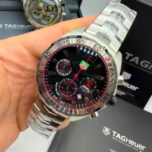 Tag Heuer Senna F1 Aço 46MM Bateria